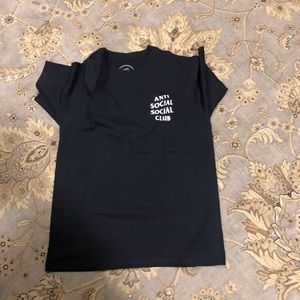 anti social social club shirt